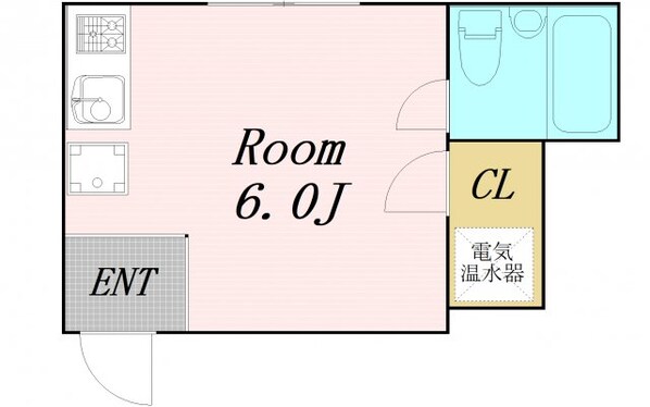 淡路メゾンフラワーの物件間取画像